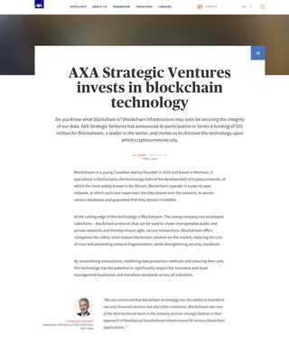 <h3>Do you know what blockchain is?</h3>
Source:<br>
<a href="https://www.axa.com/en/newsroom/news/axa-strategic-ventures-blockchain" target="_blank">https://www.axa.com/en/newsroom/news/...</a>