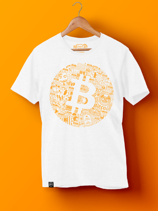 <h2>Bitcoin 10th Anniversary Tee<br />$ 39.00</h2>
<p><br />The Bitcoin 10th anniversary shirt is a visual representation of the decade that's changed digital value forever. From Bitcoin obituaries to Lightning Network and all of the memes in between, it features everything the Bitcoin roller coaster has gone through to date.</p>
<p><a href="https://store.b.tc/products/bitcoin-10th-anniversary-tee">Shop at BTC Store</a></p>