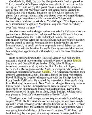 Excerpt from the <strong>The House of Morgan</strong> by Ron Chernow, published in 1990.