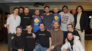 <p>First Ethereum Meetup in Miami in January 2014 &mdash; I am the second from left in the back row.</p>
<p>Source:<br /><a href="https://medium.com/@yanislav/king-of-bitcoin-godfather-of-ethereum-a9af9ecf56d5" target="_blank">medium.com/@yanislav</a></p>